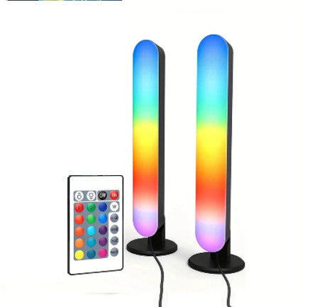 RGB LED Light Bar with Remote and Music Rhythm USB Rechargeable